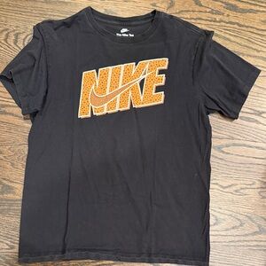 Nike Black Tee with Subtle Logo